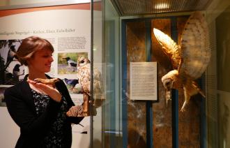 Museumspädagogin und Biologin Larissa Goebel 