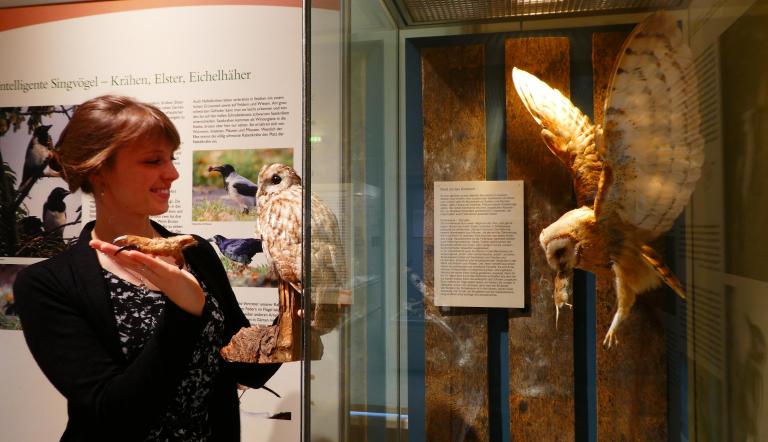 Museumspädagogin und Biologin Larissa Goebel 