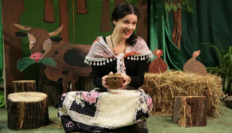 Birgit Hägele verzaubert mit ihren Erzählungen kleine und große Märchenfans